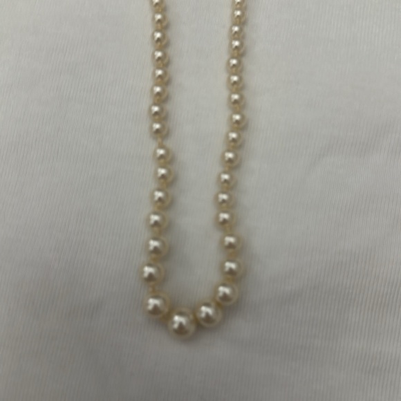 Vintage graduated pearl choker - Picture 2 of 3